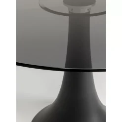 KARE Design Tische-Tisch Grande Possibilita Smoke Glas O110Cm