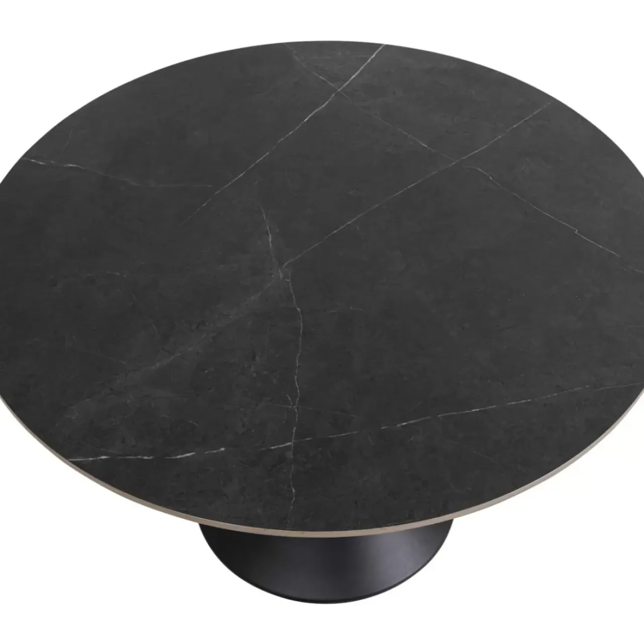 KARE Design Tische-Tisch Grande Possibilita Schwarz O120Cm