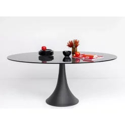 KARE Design Tische-Tisch Grande Possibilita Smoke Glas 180X120Cm