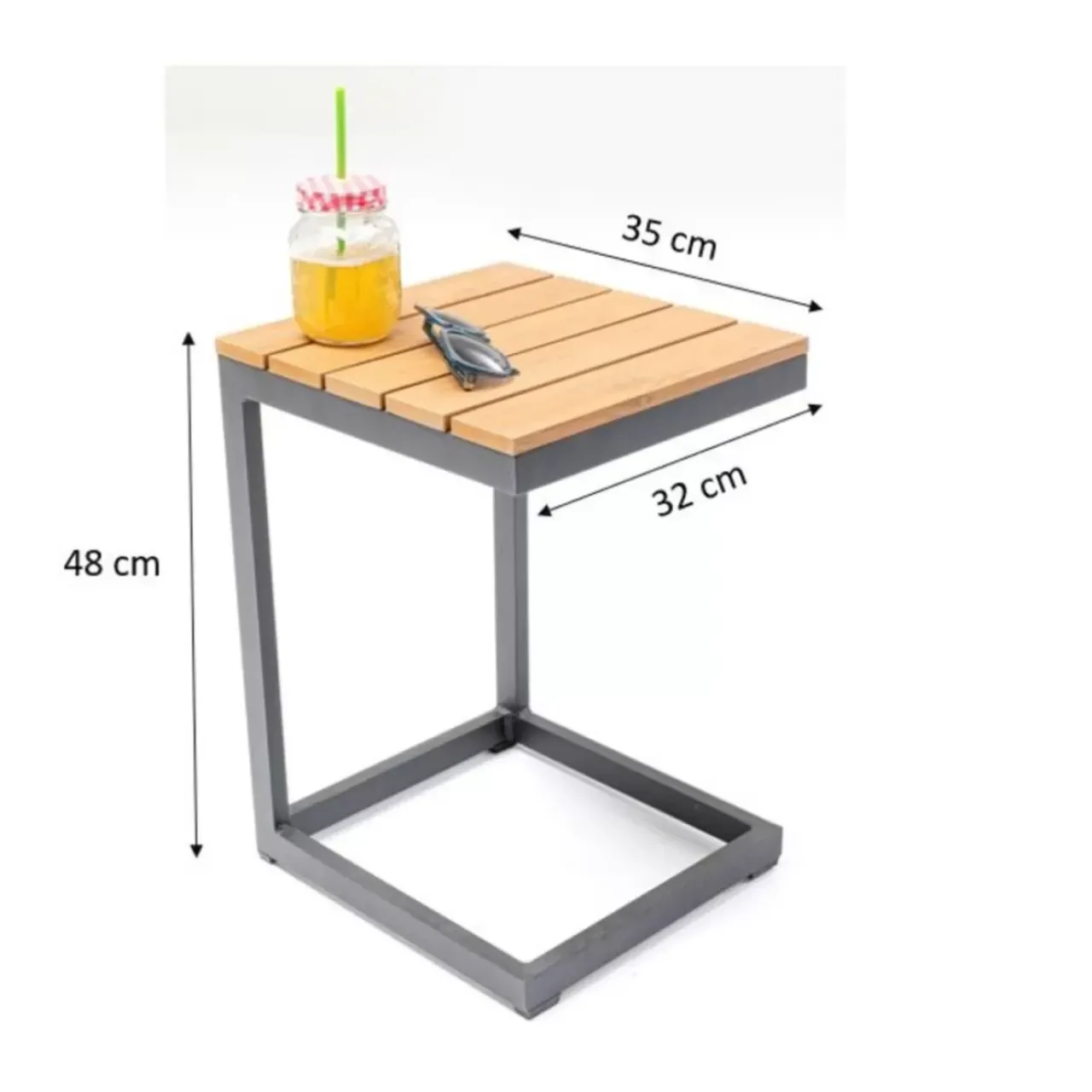 KARE Design Outdoormöbel-Tisch Happy Day