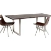KARE Design Tische-Tisch Harmony Dunkel Chrom 180X90
