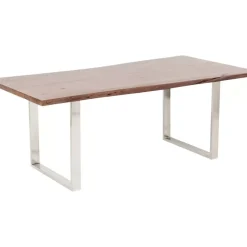 KARE Design Tische-Tisch Harmony Dunkel Chrom 180X90