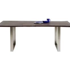 KARE Design Tische-Tisch Harmony Dunkel Chrom 180X90