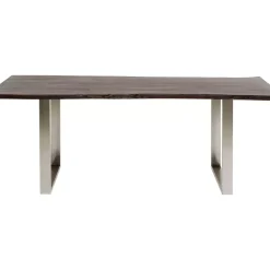 KARE Design Tische-Tisch Harmony Dunkel Chrom 200X100