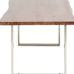 KARE Design Tische-Tisch Harmony Dunkel Chrom 200X100