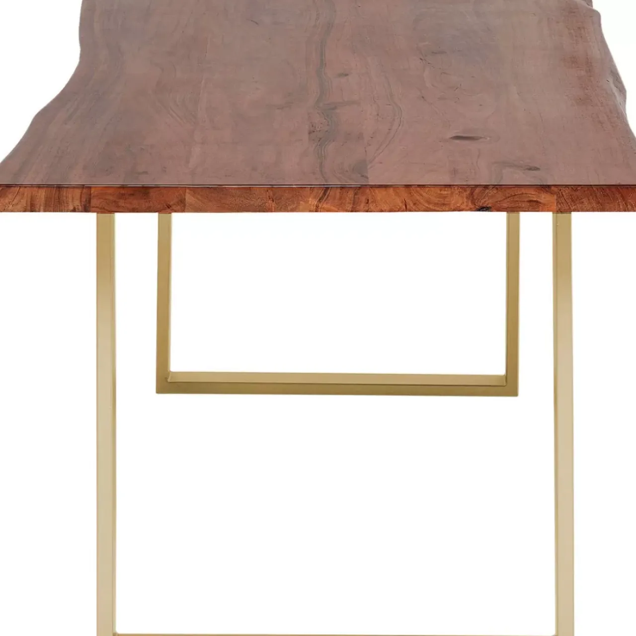 KARE Design Tische-Tisch Harmony Dunkel Messing 160X80