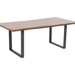 KARE Design Tische-Tisch Harmony Dunkel Rohstahl 160X80