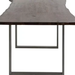 KARE Design Tische-Tisch Harmony Dunkel Rohstahl 200X100
