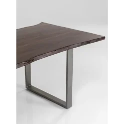 KARE Design Tische-Tisch Harmony Dunkel Rohstahl 200X100