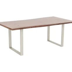 KARE Design Tische-Tisch Harmony Dunkel Silber 160X80