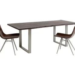KARE Design Tische-Tisch Harmony Dunkel Silber 180X90