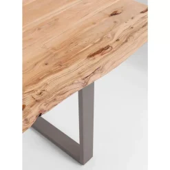 KARE Design Tische-Tisch Harmony Rohstahl 200X100