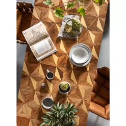 KARE Design Tische-Tisch Illusion Gold 200X95Cm