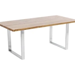 KARE Design Tische-Tisch Jackie Eiche Chrom 160X80