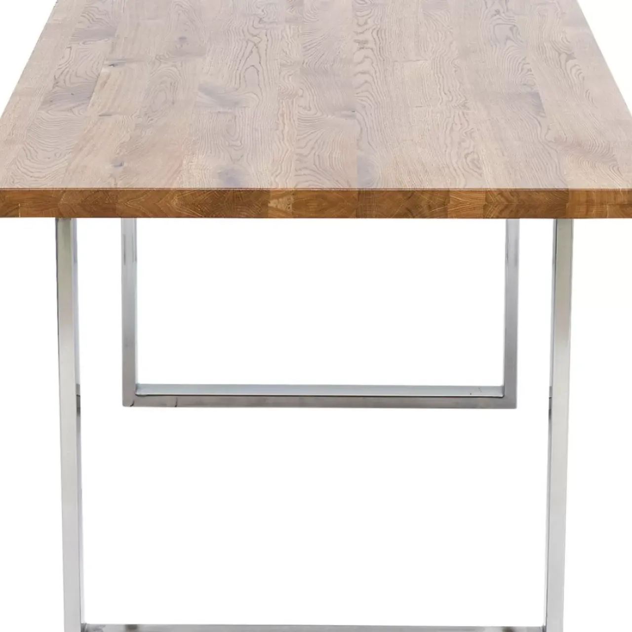 KARE Design Tische-Tisch Jackie Eiche Chrom 160X80