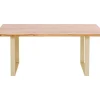 KARE Design Tische-Tisch Jackie Eiche Messing 160X80