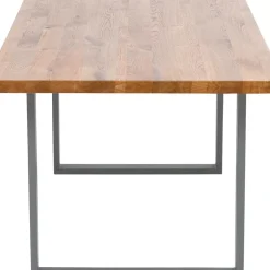 KARE Design Tische-Tisch Jackie Eiche Rohstahl 160X80