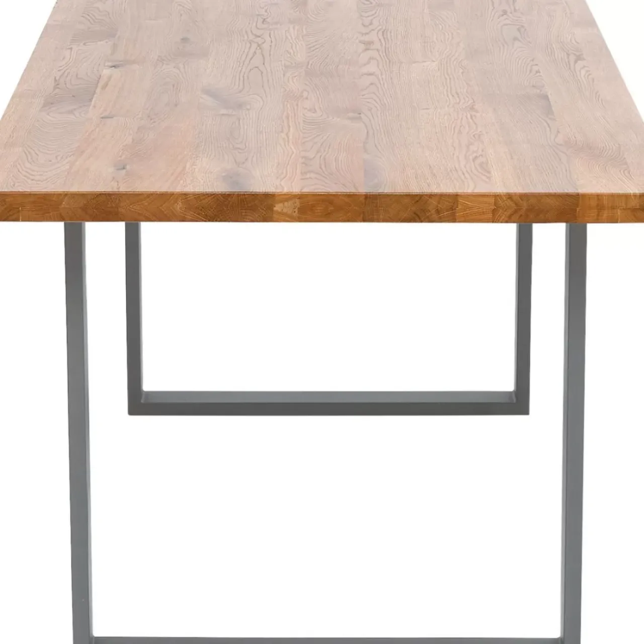 KARE Design Tische-Tisch Jackie Eiche Rohstahl 160X80