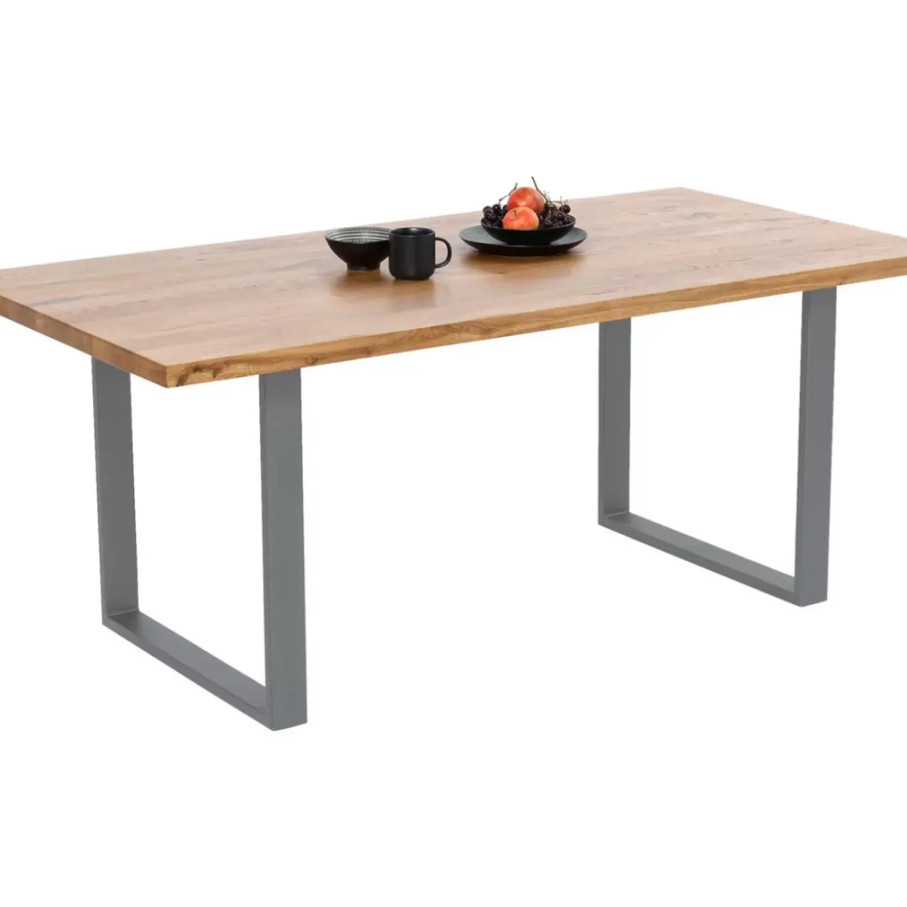 KARE Design Tische-Tisch Jackie Eiche Rohstahl 160X80
