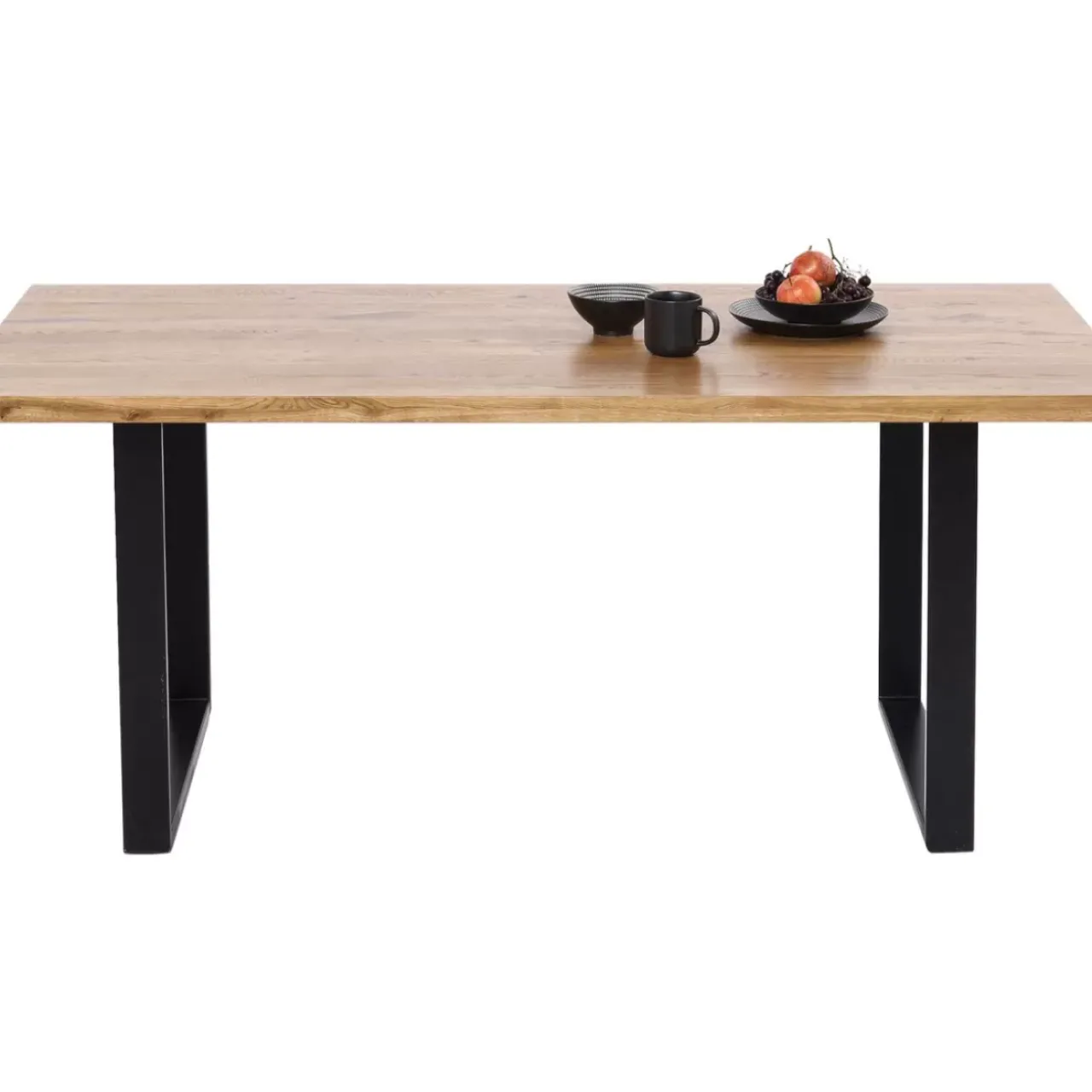 KARE Design Tische-Tisch Jackie Eiche Schwarz 180X90