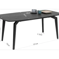 KARE Design Tische-Tisch Milano 180X90