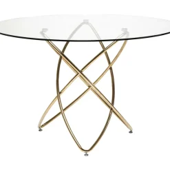 KARE Design Tische-Tisch Molekular Gold O120Cm