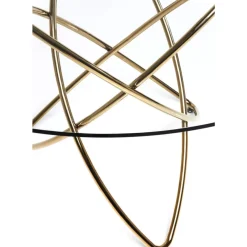 KARE Design Tische-Tisch Molekular Gold O120Cm