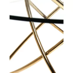 KARE Design Tische-Tisch Molekular Gold O120Cm