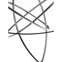 KARE Design Tische-Tisch Molekular Silber O120Cm