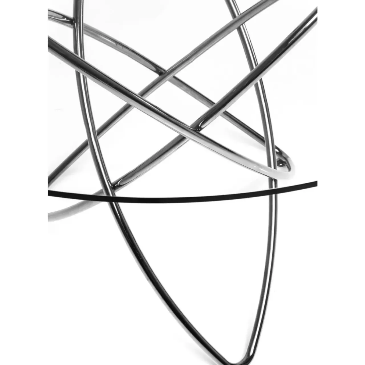 KARE Design Tische-Tisch Molekular Silber O120Cm