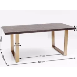 KARE Design Tische-Tisch Osaka Duo 180X90Cm