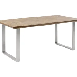KARE Design Tische-Tisch Parquet Chrom 180X90