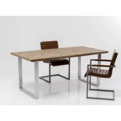 KARE Design Tische-Tisch Parquet Chrom 180X90