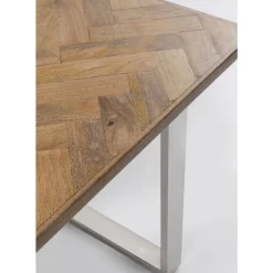 KARE Design Tische-Tisch Parquet Chrom 180X90