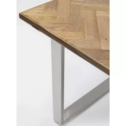 KARE Design Tische-Tisch Parquet Chrom 180X90