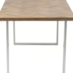 KARE Design Tische-Tisch Parquet Chrom 180X90