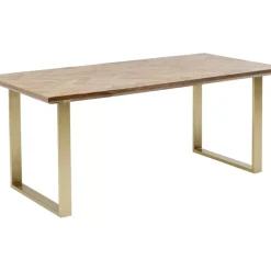 KARE Design Tische-Tisch Parquet Messing 180X90