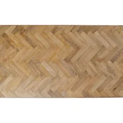 KARE Design Tische-Tisch Parquet Messing 180X90