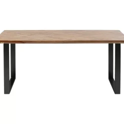 KARE Design Tische-Tisch Parquet Schwarz 180X90