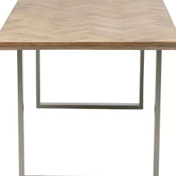 KARE Design Tische-Tisch Parquet Silber 180X90