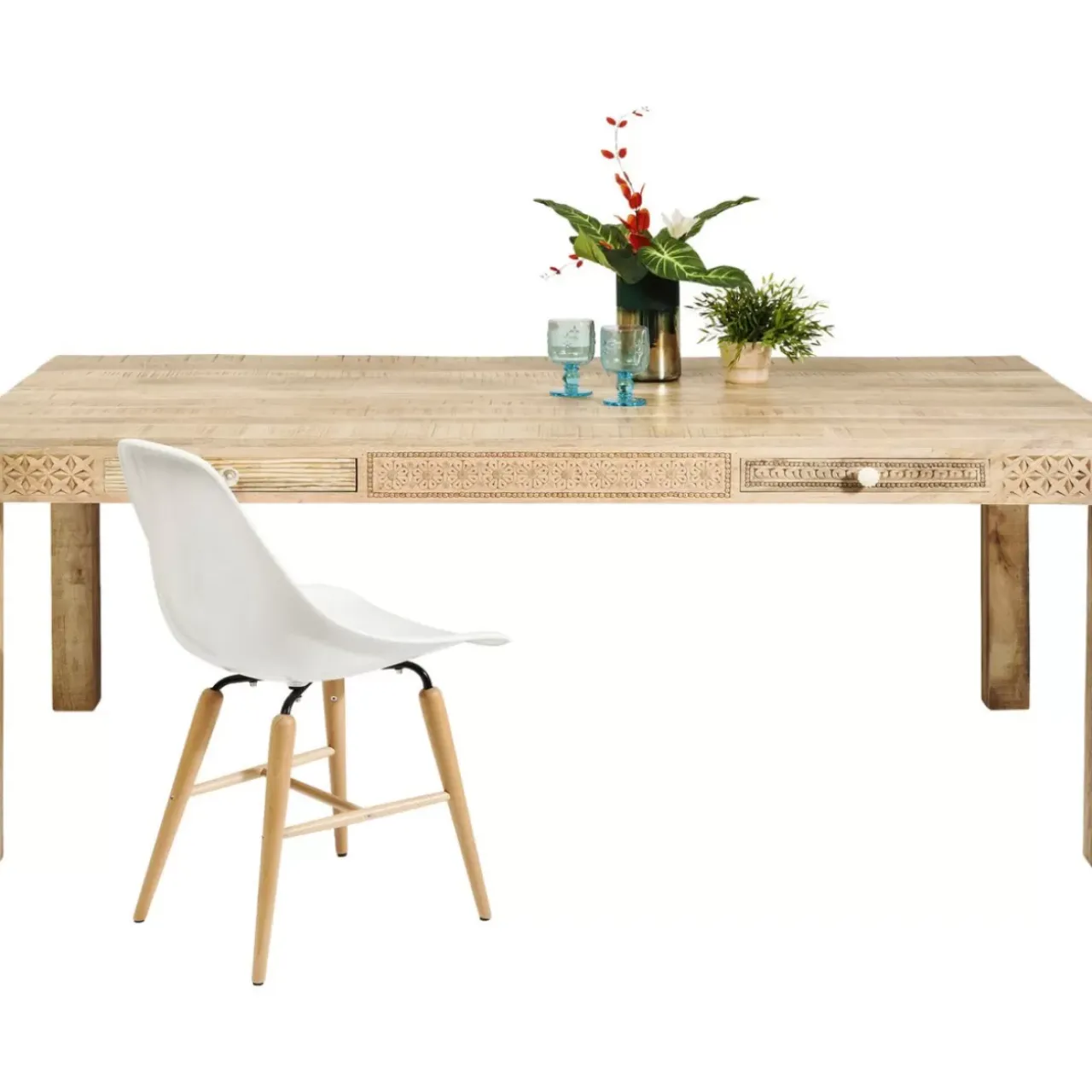 KARE Design Tische-Tisch Puro Plain 200X100Cm