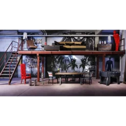 KARE Design Tische-Tisch Railway Unikat 210X100Cm