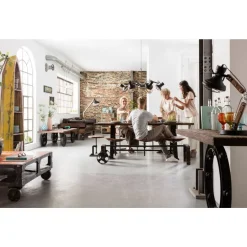 KARE Design Tische-Tisch Railway Unikat 210X100Cm