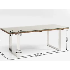KARE Design Tische-Tisch Rustico 200X90Cm