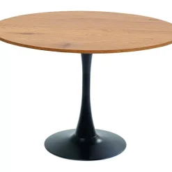 KARE Design Tische-Tisch Schickeria Eiche Schwarz O110Cm