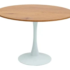 KARE Design Tische-Tisch Schickeria Eiche Weis O110Cm