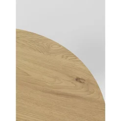 KARE Design Tische-Tisch Schickeria Eichenoptik Weis O80Cm