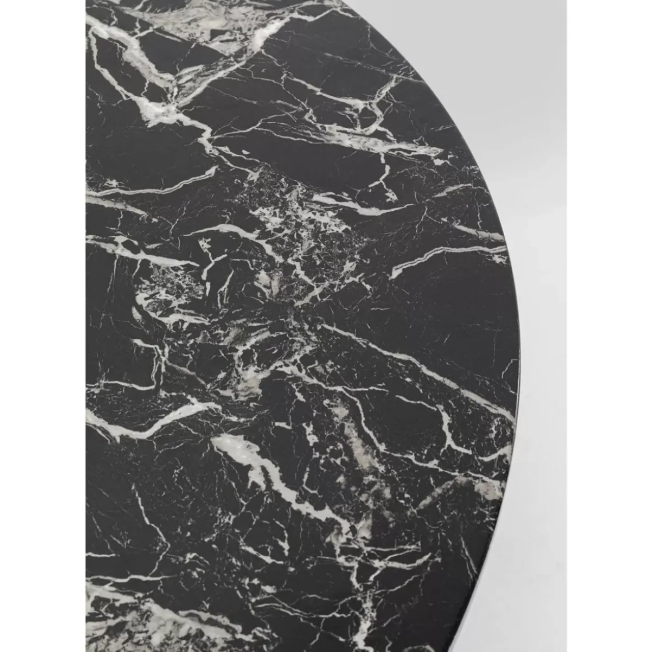 KARE Design Tische-Tisch Schickeria Marmor Schwarz O110Cm
