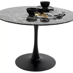 KARE Design Tische-Tisch Schickeria Marmor Schwarz O110Cm