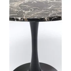 KARE Design Tische-Tisch Schickeria Marmor Schwarz O80Cm